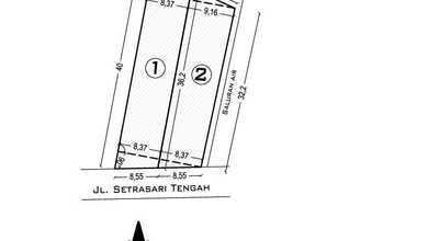 Dijual Tanah Terjangkau di Setra Sari, Bandung, LT m²