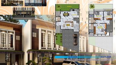 Dijual Rumah Strategis di Pondok Hijau, Bandung - LT 138m²