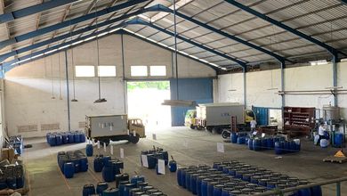 Tanah dan Bangunan Ex Pabrik Kimia di Cimareme Bandung Barat