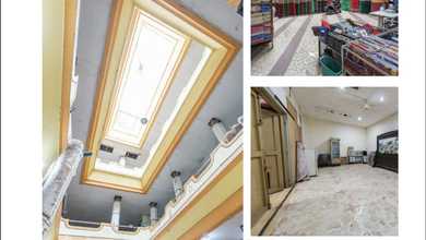 Ruko dan Gudang Bentuk Ngantong Jl.pasar Utara Bandung