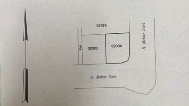 Tanah Favorit di Area Mekar Wangi, Bandung, LT 176m²