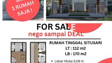 Rumah Mewah di Kawasan Buah Batu, Bandung, LB 170m², Harga 2,7 Miliar